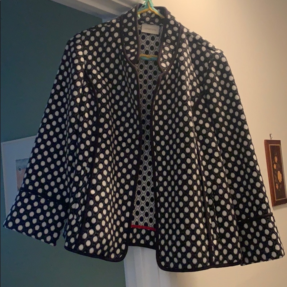 Chico’s black and white jacket